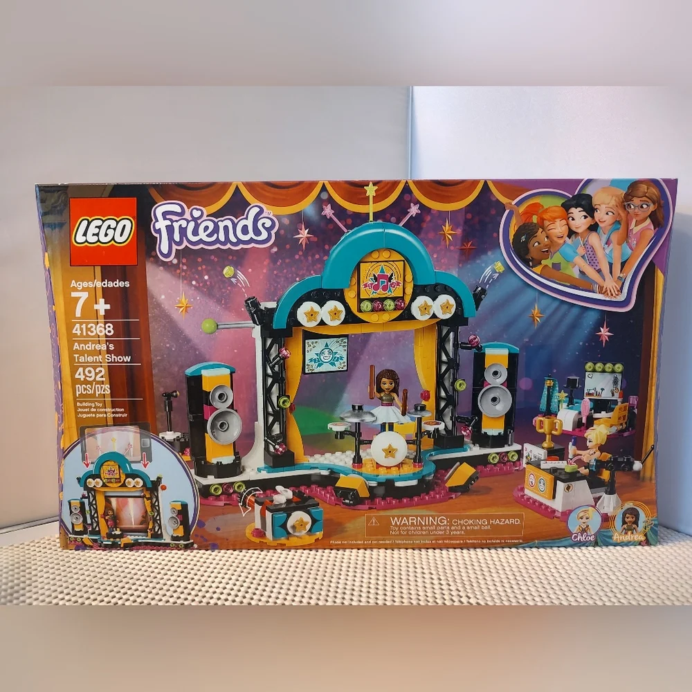 Lego 41368 Friends Andrea's Talent Show NWT Building Toy Set